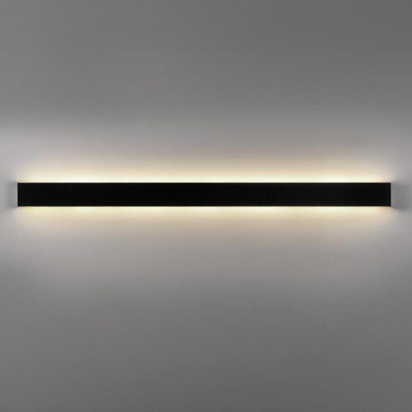 810547CCT Бра FIUME LED 40W 1580LM 120G ЧЕРНЫЙ 3000/4000/6000K