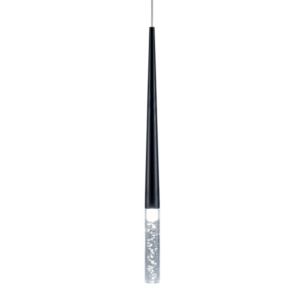 807007-3 Подвес PUNTO MINI с декоративной насадкой (цилиндр) (807007+807000-3) LED 4W 282LM 24G ЧЕРНЫЙ 3CCT 3000/4000/6000K