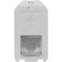 Розетка телефонии RJ11, 1 модульная MEITON A4258RJ11