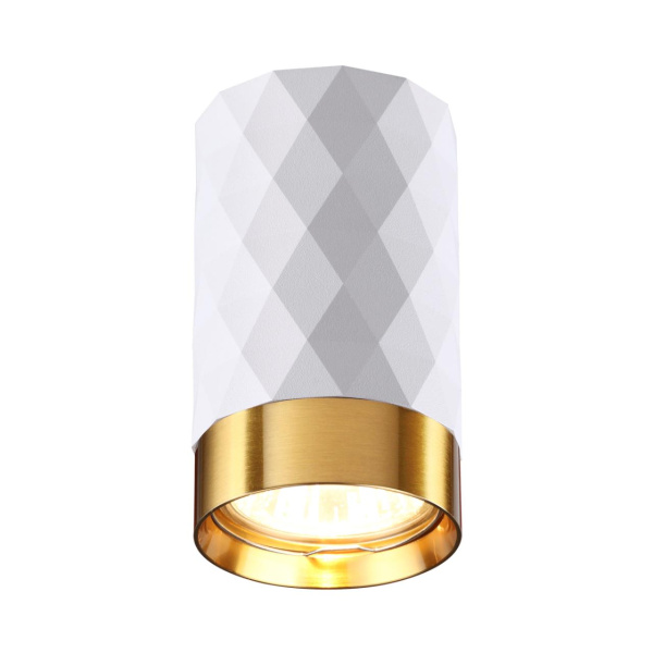 4286/1C HIGHTECH ODL22 403 белый/золотистый/металл Потолочный светильник IP20 LED GU10 max 10W AD ASTRUM