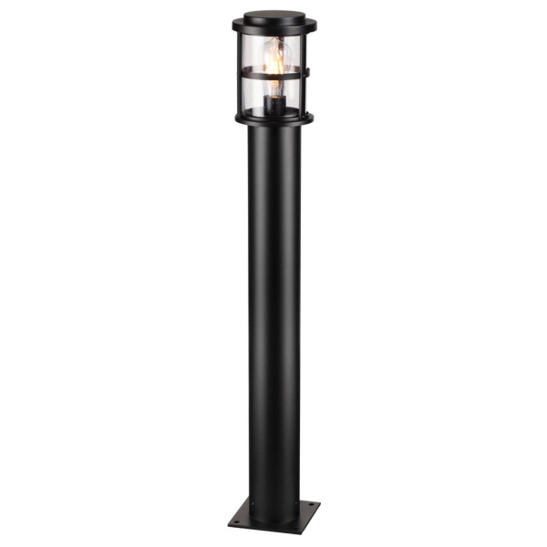 4964/1F NATURE ODL22 737 черный/стекло Ландшафтный светильник на столбе E27 1*60W IP44 MAGUS