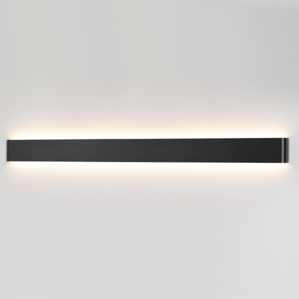 4294/40WL HIGHTECH ODL22 439 черный/металл Настенный светильник IP20 LED 40W 3245Лм 3000K FRAMANT