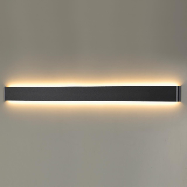 4294/40WL HIGHTECH ODL22 439 черный/металл Настенный светильник IP20 LED 40W 3245Лм 3000K FRAMANT