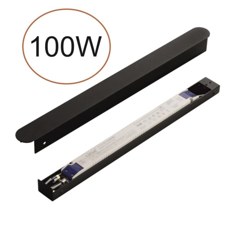357786BL LEDA ODL26 259 (Для артикулов 7155) Драйвер металл/черный IP20 LED 100W 24V FINO XS