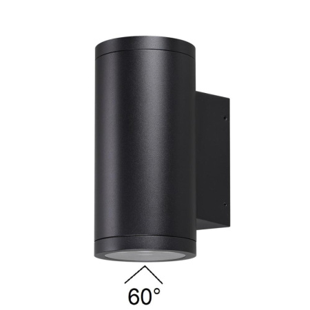 7142/24WL NATURE ODL25 683 Настенный светильник черный/металл IP65 LED 24W 1252Лм 60° 3000K 85-265V LONG