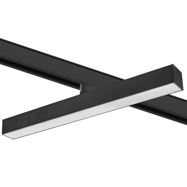 202147-4W Светильник линейный д/трека Quattro LILLA LED 30W 2250LM 120G ЧЕРНЫЙ 4000K