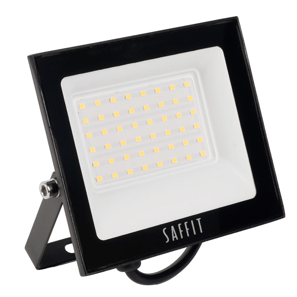 Светодиодный прожектор SAFFIT SFL90-50 IP65 50W 6400K черный SAFFIT SFL90-50