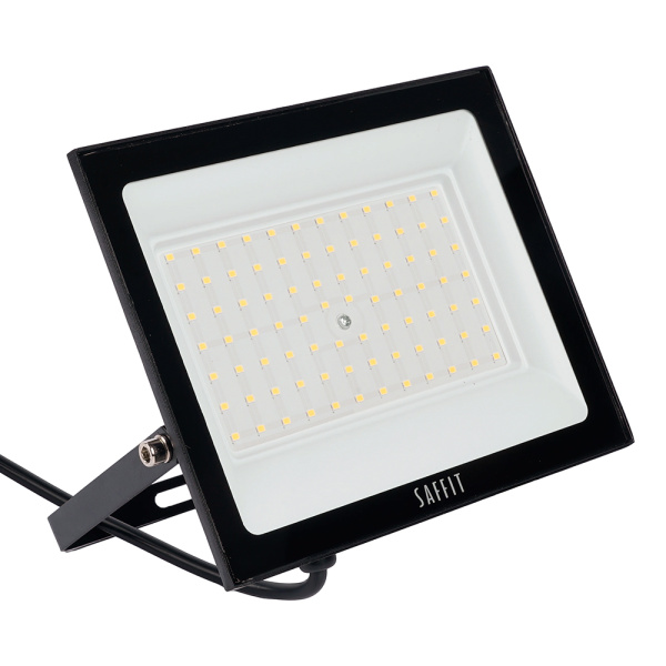 Светодиодный прожектор SAFFIT SFL90-100 IP65 100W 6400K черный SAFFIT SFL90-100