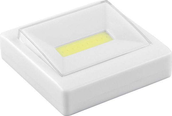 Светодиодный светильник-кнопка Feron FN1206 3W, белый FERON FN1206