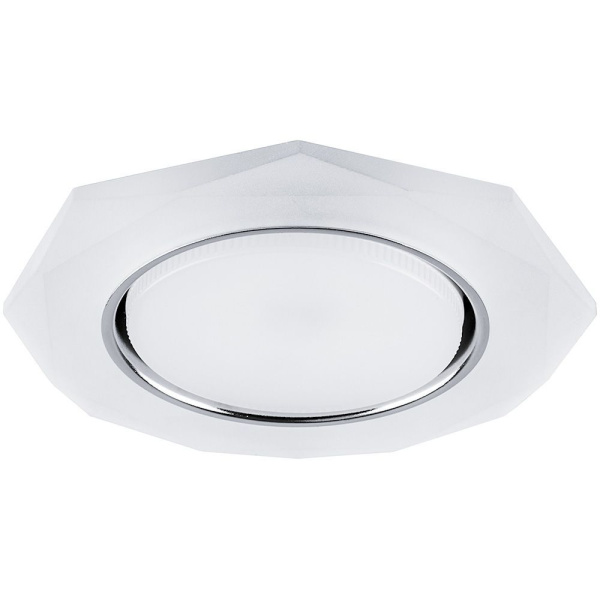 Светильник встраиваемый с белой LED подсветкой Feron CD5021 потолочный GX53 без лампы, белый матовый FERON CD5021
