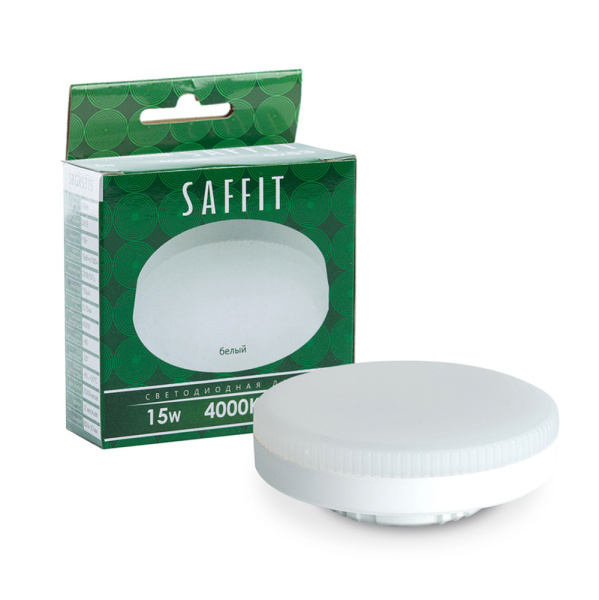 Лампа светодиодная SAFFIT SBGX5315 GX53 15W 230V 4000K SAFFIT SBGX5315