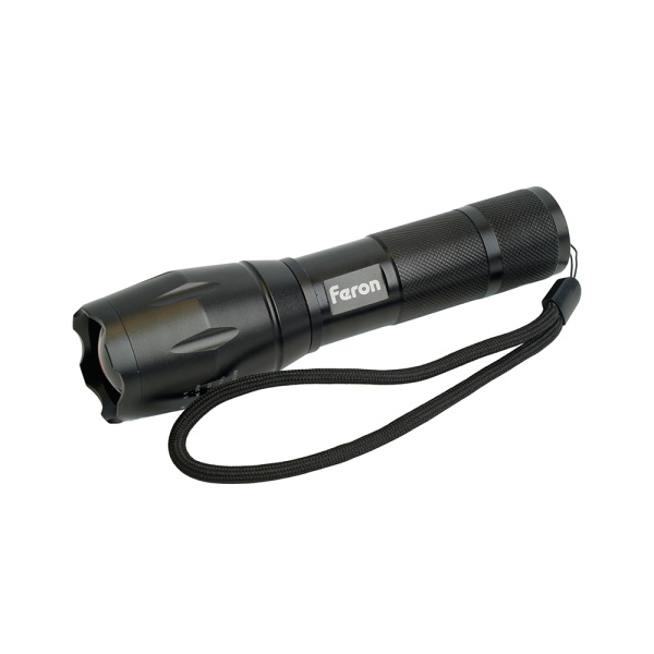 Фонарь ручной Feron TH2400 с аккумулятором USB ZOOM FERON TH2400