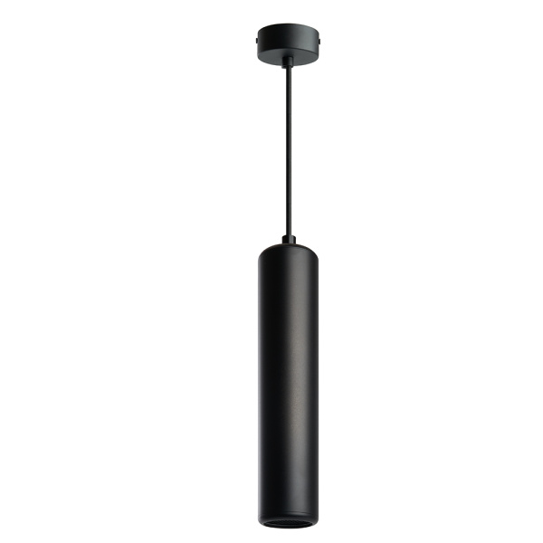 Светильник потолочный Feron ML1842 Barrel ECHO levitation MR16 35W, 230V, GU10, чёрный, с антибликовой сеточкой, на подвесе 0.9м FERON ML1842