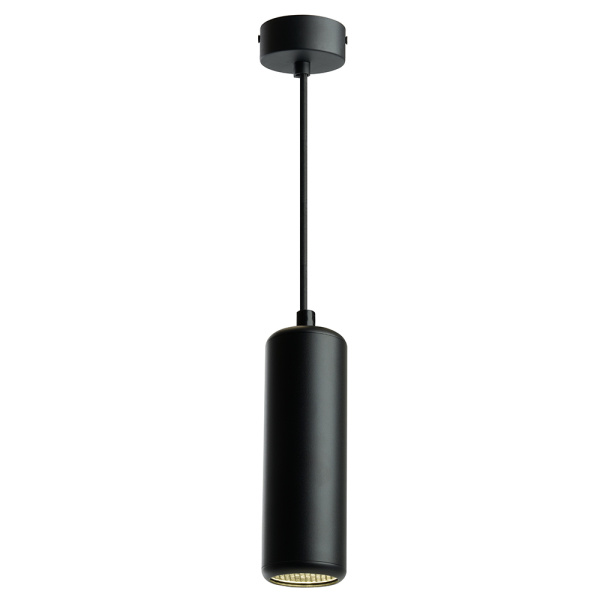 Светильник потолочный Feron ML1841 Barrel ECHO levitation MR16 35W, 230V, GU10, чёрный, с антибликовой сеточкой, на подвесе 1,2 м FERON ML1841