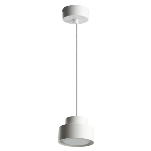 Светильник потолочный Feron HL3678 Barrel AURA levitation 12W, 230V, GX53, белый, на подвесе 1,7 м FERON HL3678