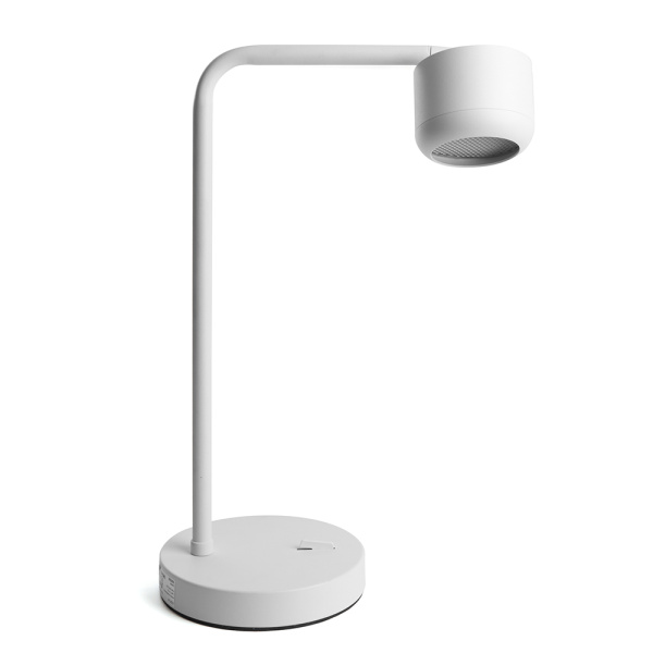 Светильник под лампу настольный Feron DE365 ECHO 12W, 230V, GX53, белый, с антибликовой сеточкой FERON DE365
