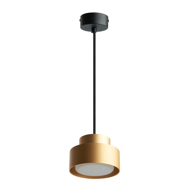 Светильник потолочный Feron HL3678 Barrel AURA levitation 12W, 230V, GX53, золото, на подвесе 1,7 м FERON HL3678