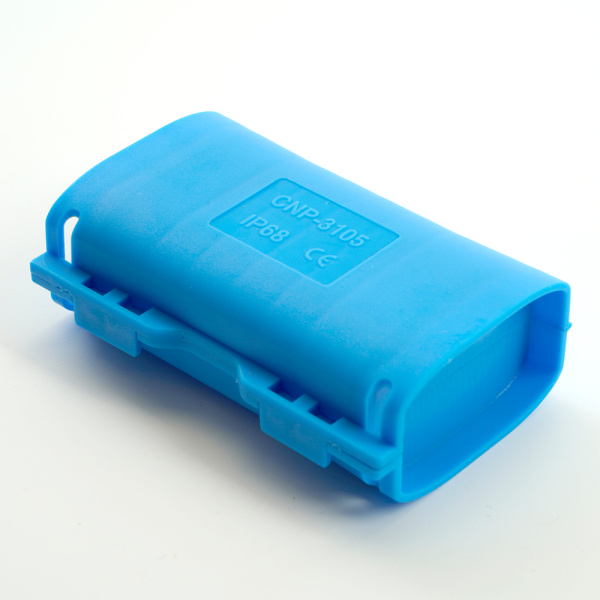 LD547 Коробка изоляционная с гелем, 450V, 42х38х26, синий STEKKER 49238