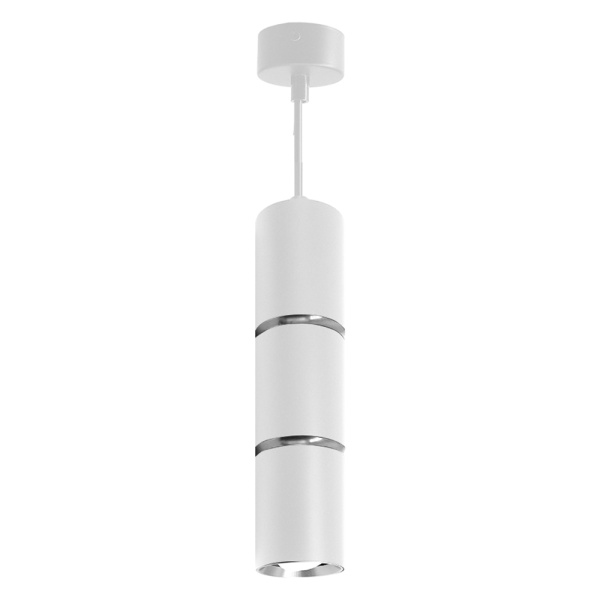 Светильник потолочный Feron ML1868 Barrel ZEN levitation на подвесе MR16 35W 230V, белый, хром, 55*180 FERON ML1868