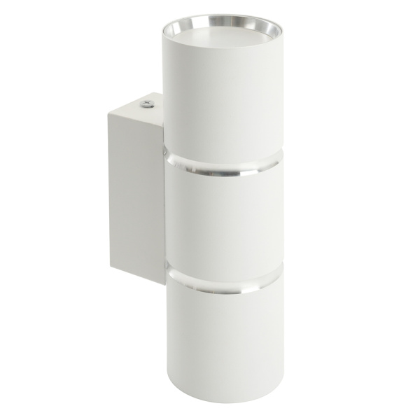 Светильник настенный Feron ML1860 ZEN MR16 35W, 230V, 2*GU10, белый, хром IP20 FERON ML1860