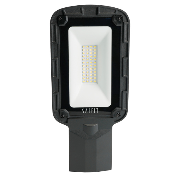 Светодиодный уличный консольный светильник SAFFIT SSL10-30 30W 5000K 230V, черный SAFFIT SSL10-30