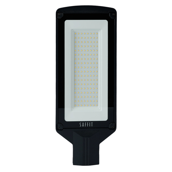 Светодиодный уличный консольный светильник SAFFIT SSL10-100 100W 5000K 230V, черный SAFFIT SSL10-100