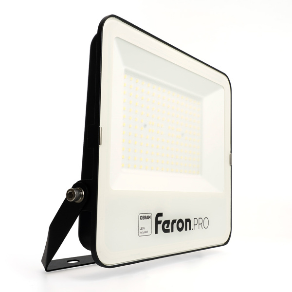 Светодиодный прожектор Feron.PRO LL-1000 IP65 200W 6400K черный FERON LL-1000