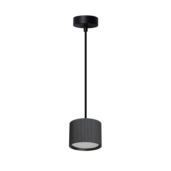 Светильник потолочный Feron Barrel HL4588 ARIA levitation 12W, 230V, GX53, черный, на подвесе 1,7 м FERON HL4588
