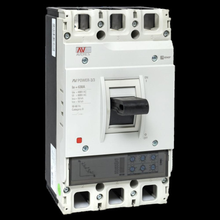 Выключатель автоматический в литом корпусе AV-POWER-3/4 400А 50кА ETU2.2 EKF