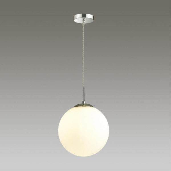 4543/1 SUSPENTIONI LN21 329 хром, белый Подвес E27 60W L провода 1500мм 220V SUMMER