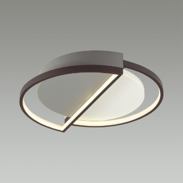 5240/64CL LEDIO LN23 243 белый, черный, серый Люстра потолочная диммир. с ДУ LED 64W 4224Лм 220V TARO