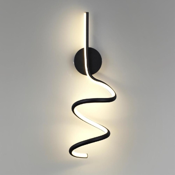 5298/15WL LEDIO LN23 000 черный Настенный светильник LED 15W 3000К 1095Лм 220V GIANNA