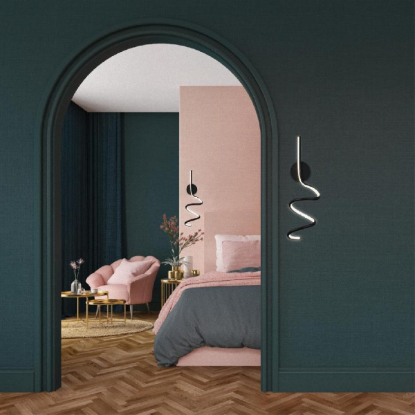 5298/15WL LEDIO LN23 000 черный Настенный светильник LED 15W 3000К 1095Лм 220V GIANNA