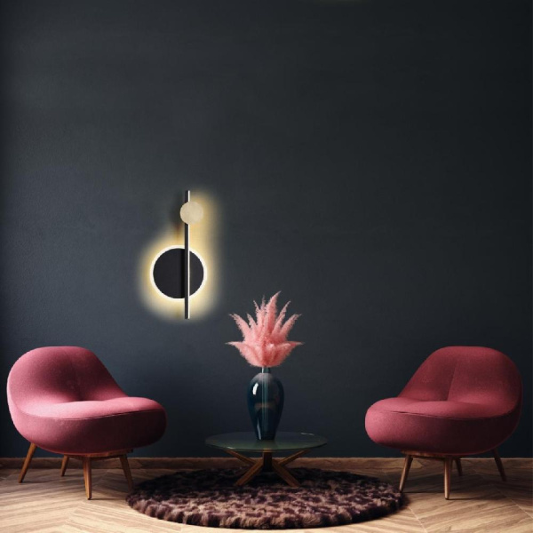 5608/17WL LEDIO LN23 356 черный, бронза Настенный светильник LED 17W 3000К 847Лм 220V CHITA