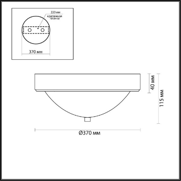 5259/3C VINTAGE LN23 85 латунь Настенно-потолочный светильник E27 3*60W 220V NINA