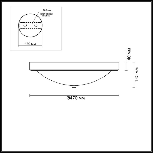 5259/4C VINTAGE LN23 85 латунь Настенно-потолочный светильник E27 4*60W 220V NINA