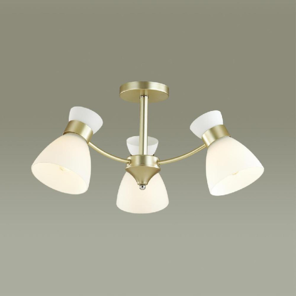 4535/3C COMFI LN21 80 матовое золото Люстра потолочная E27 3*60W 220V WILMA