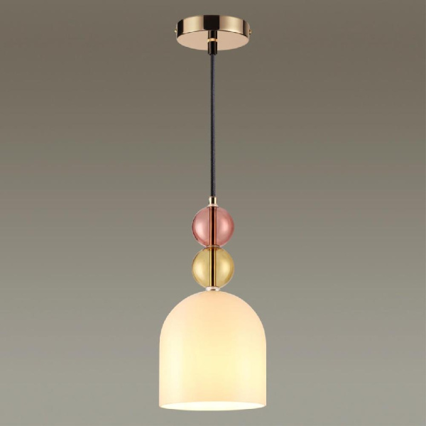 4589/1A SUSPENTIONI LN21 95 золотой Подвес E27 60W 220V GILLIAN