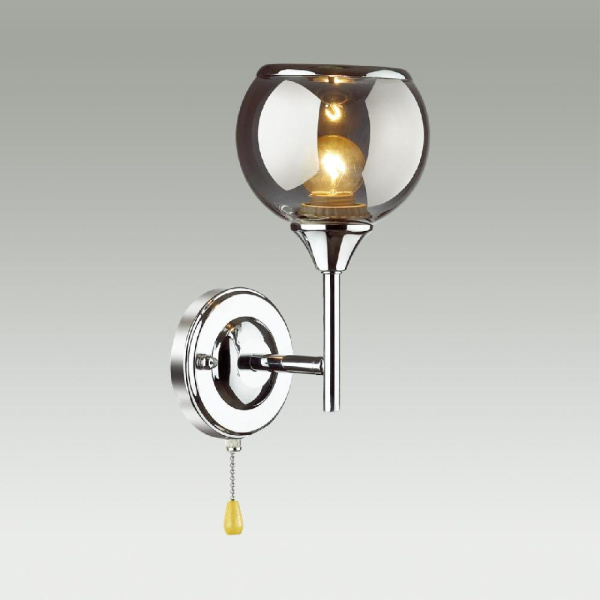 4530/1W COMFI LN21 000 хром, дымчатый Бра E27 60W 220V SANDRA