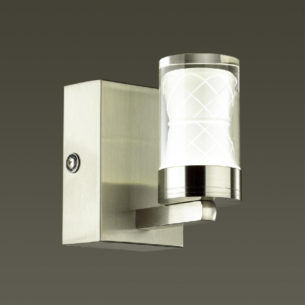 5223/5WL VINTAGE 000 никель Бра IP44 LED 5W 4000K 220V WAGNER