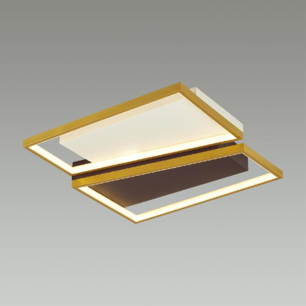 5241/72CL LEDIO LN23 000 белый, черный, матовое золото Люстра потолочная диммир. с ДУ LED 72W 4752Лм 220V TARO