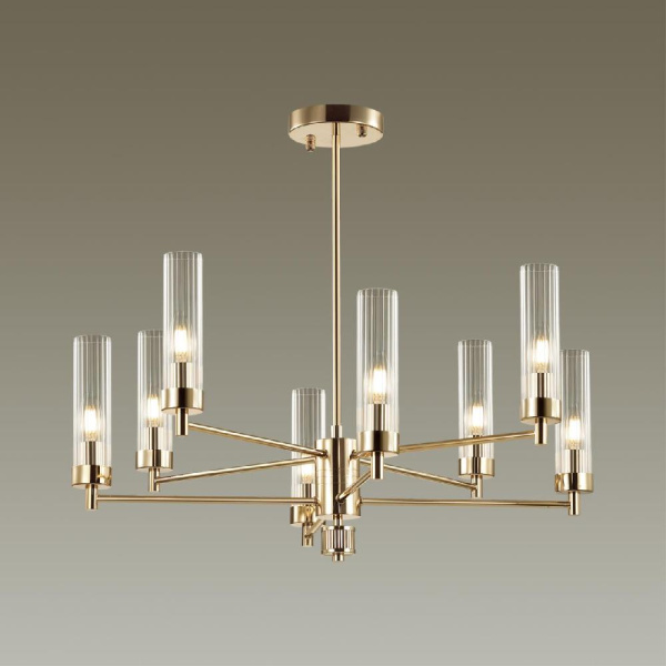 5274/8C CLASSI LN23 35 золотой Люстра потолочная E14 8*40W 220V KAMILLA