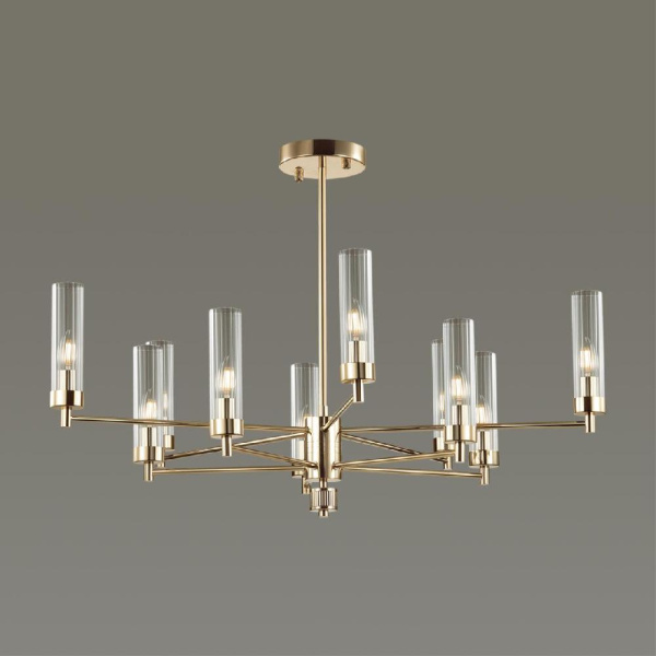 5274/10C CLASSI LN23 36 золотой Люстра потолочная E14 10*40W 220V KAMILLA