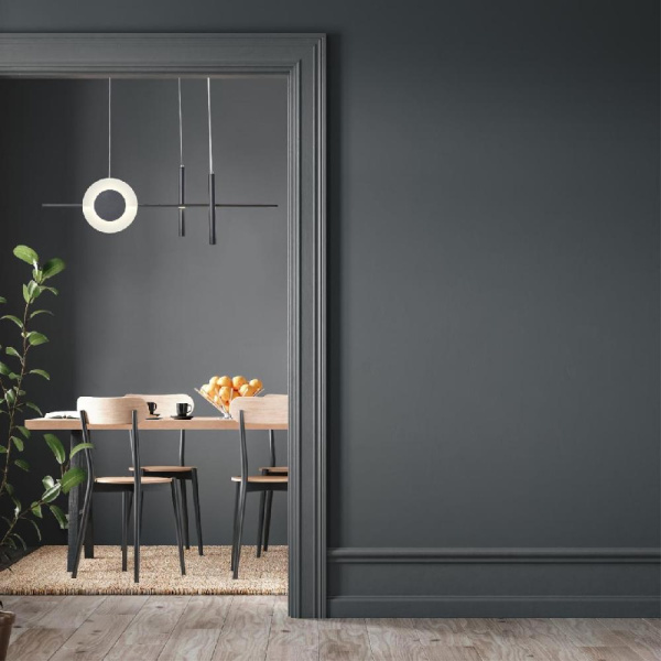 5613/28L LEDIO LN23 235 черный Светильник подвесной LED диммир. с ДУ 28W 3000-6000К 3053Лм 220V MIZUKI