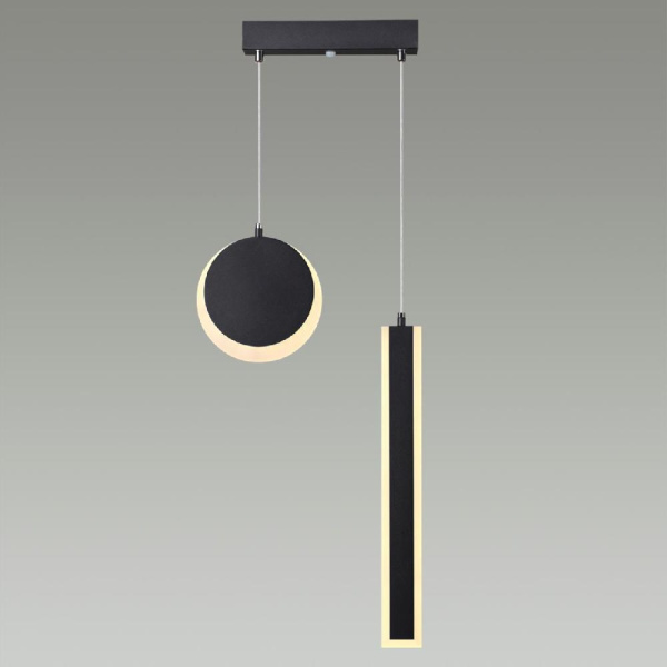 5623/25L LEDIO LN23 000 чёрный Светильник подвесной LED 25W 3000-6000K 2120Лм 220V PAXTON