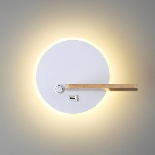 5634/9WL LEDIO LN23 343 белый Бра LED 9W 3000K 455Лм 220V WINNIE