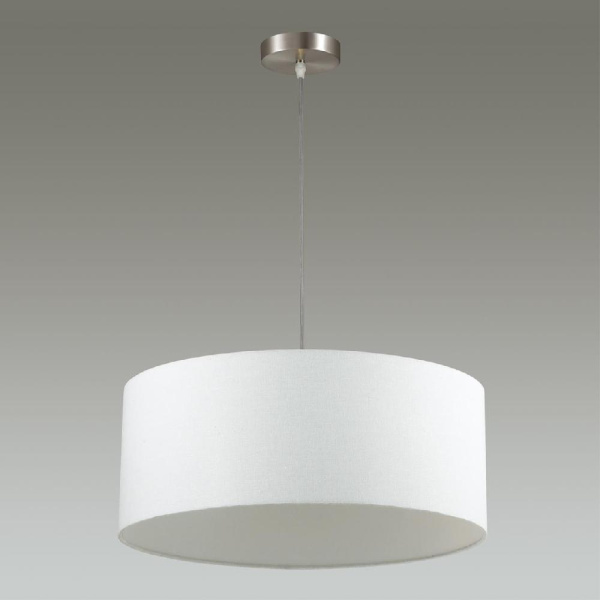 3745/3 MODERNI LN19 126 никель/белый, металл/текстиль Подвес E27 3*60W 220V NIKKI