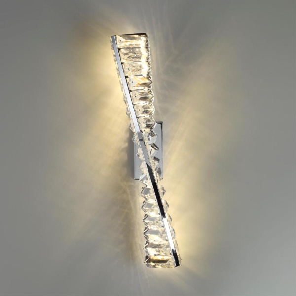 5675/10WL LEDIO LN23 167 хром Бра LED 10W 3000K 550Лм 220V ROSELLE