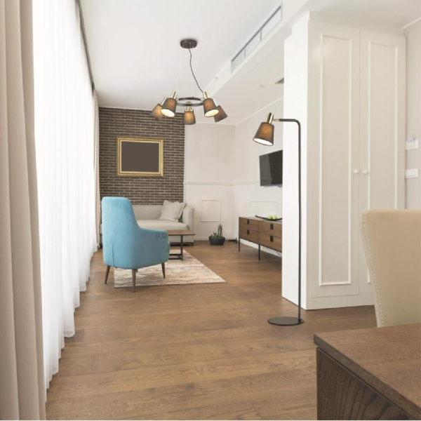 3638/5 MODERNI LN19 182 черный Люстра E14 5*40W 220V MARCUS