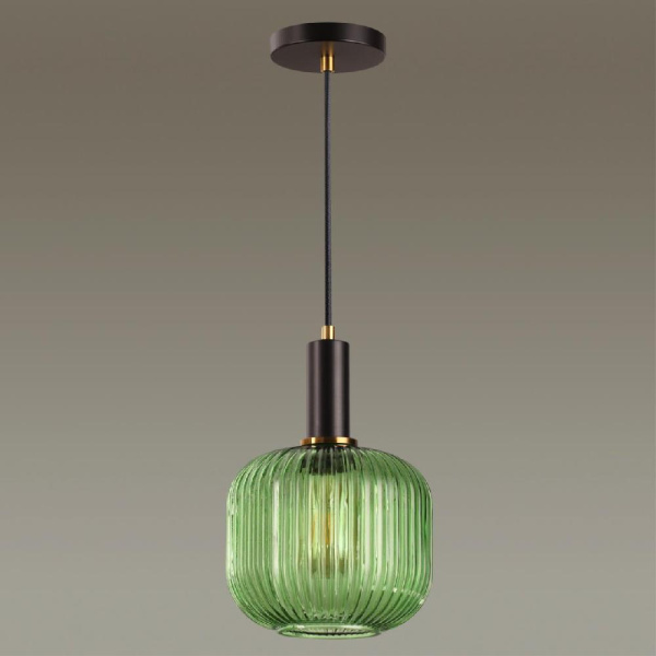 4462/1 SUSPENTIONI LN20 000 черный, зеленый Подвес E27 1*60W 220V MERLIN